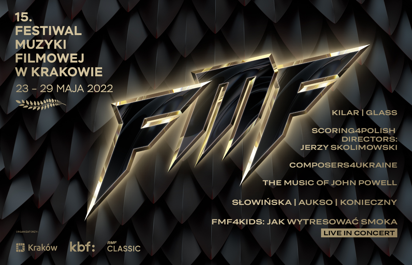 Ogłaszamy program 15. edycji Festiwalu Muzyki Filmowej w Krakowie!